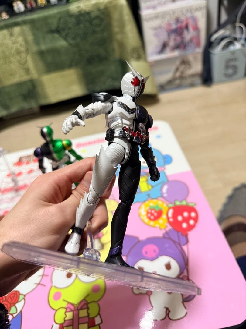 真骨彫　仮面ライダーW サイクロンジョーカー+ファングジョーカー