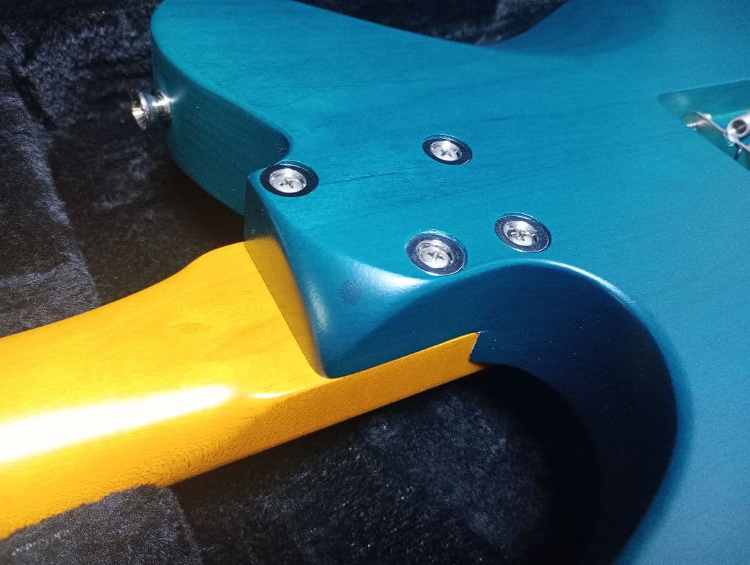 h*5様 テレキャスター 2ハム ピックガード2枚 フルラッカー塗装セミハードケ