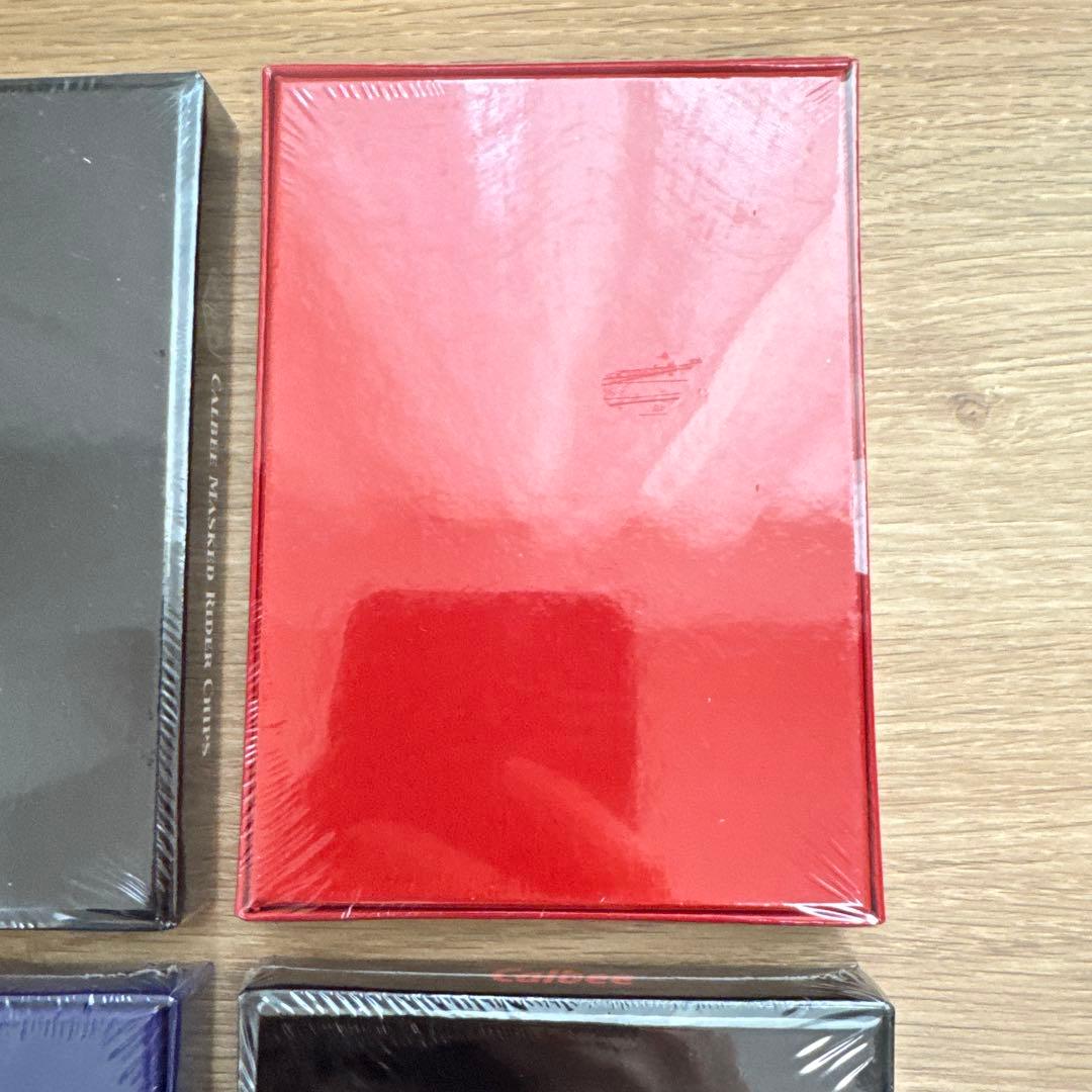 【未開封】カルビー仮面ライダーチップス　カード　復刻カード4セット　【5220