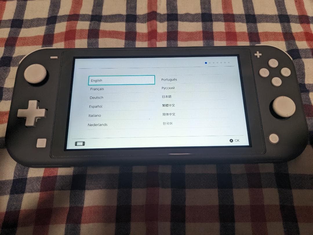 Nintendo Switch Lite グレー 128GBのSDカード付
