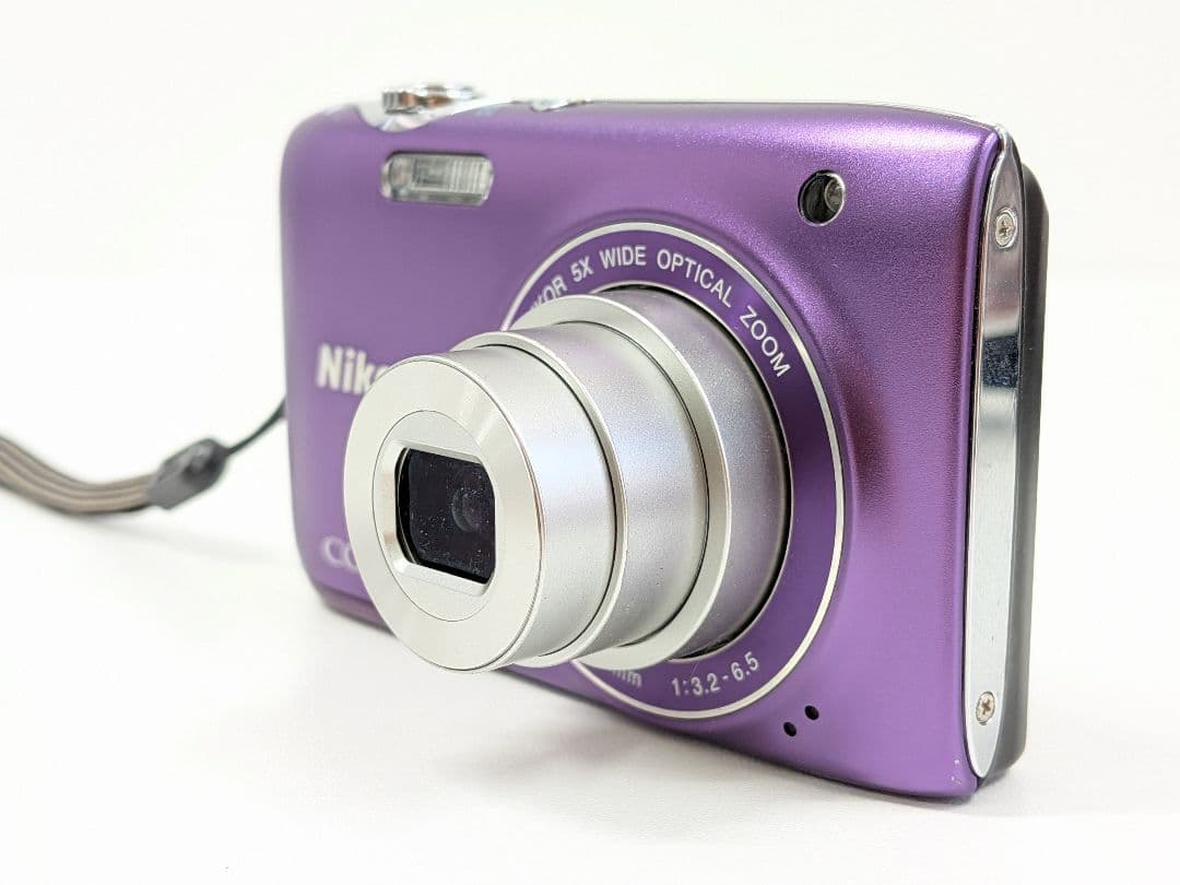 【動作OK】Nikon ニコン COOLPIX S3100 パープル