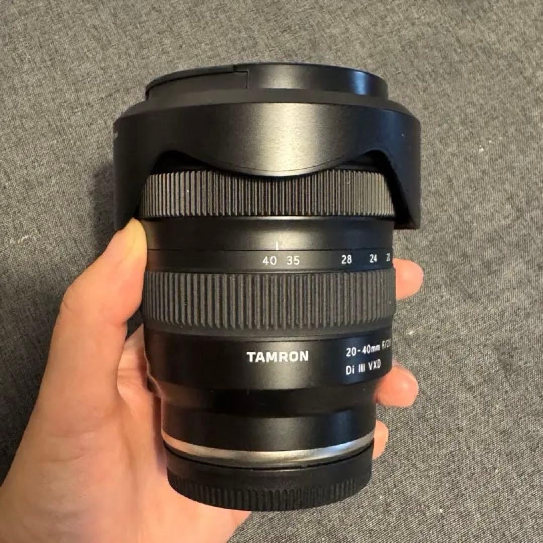 【極美品】TAMRON 20-40mm F/2.8 NDフィルター付き