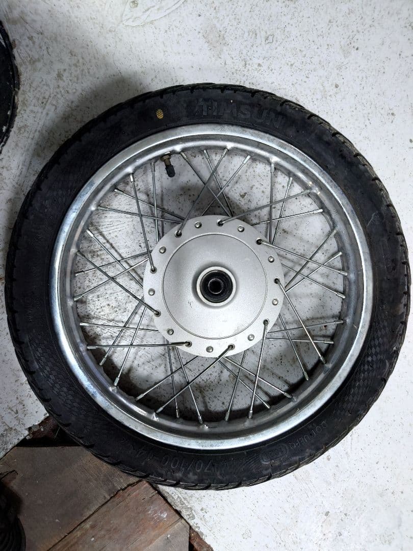 スーパーカブプロ【フロントホイール】+【ブレーキパネル】