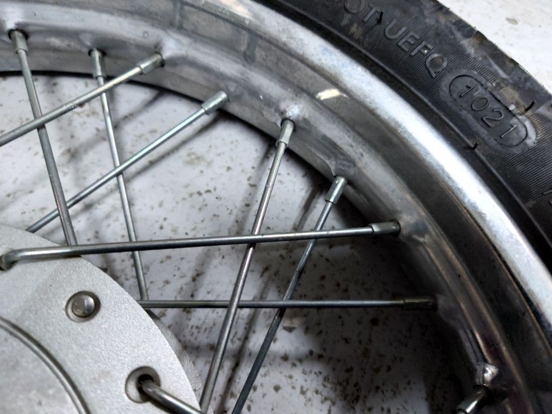 スーパーカブプロ【フロントホイール】+【ブレーキパネル】