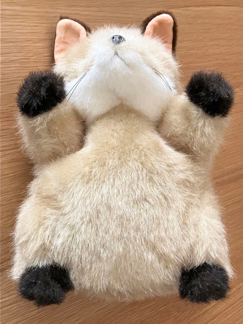 狐 キツネ 日本製 ぬいぐるみ ハンドパペット AVANCE 昭和レトロ