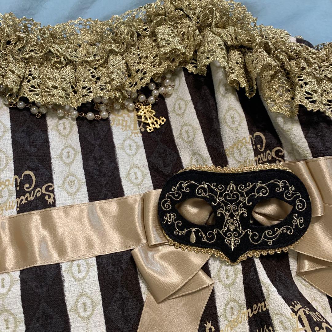 AATP眠れぬ宵闇マスカレイド ジャンパースカートⅠロリータSan-Xコラボ原宿