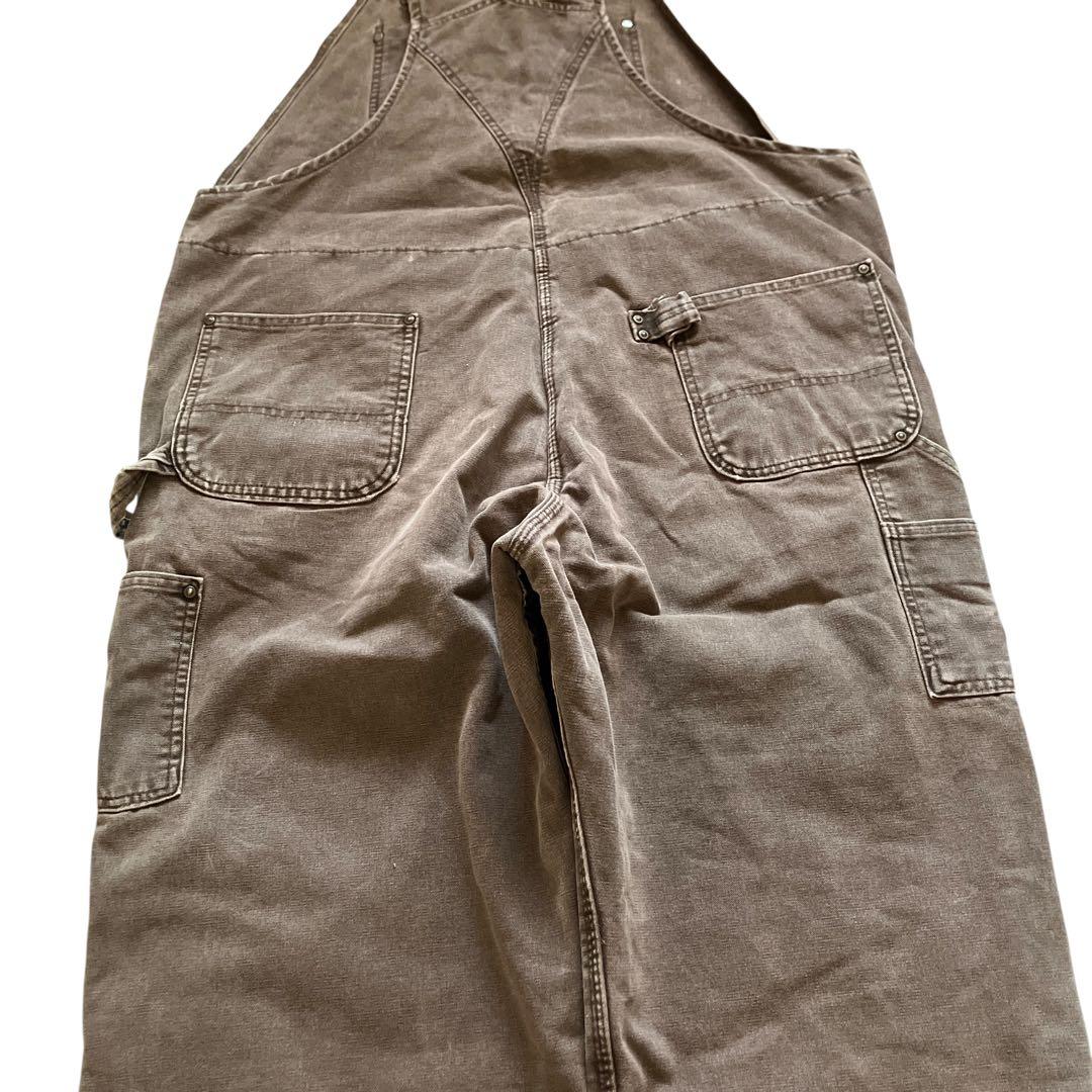 USA製90s carhartt ダブルニーオーバーオール XXLサイズ相当