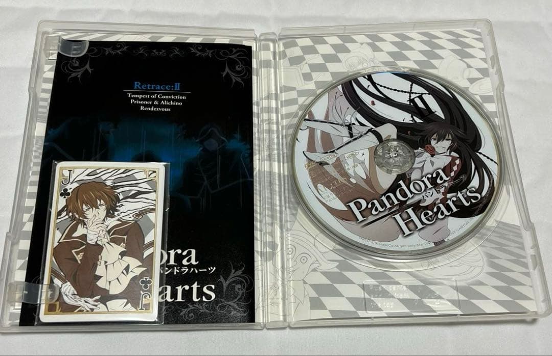 パンドラハーツ　アニメDVD 初回限定盤　未完セット　1巻〜7巻　トランプ付き