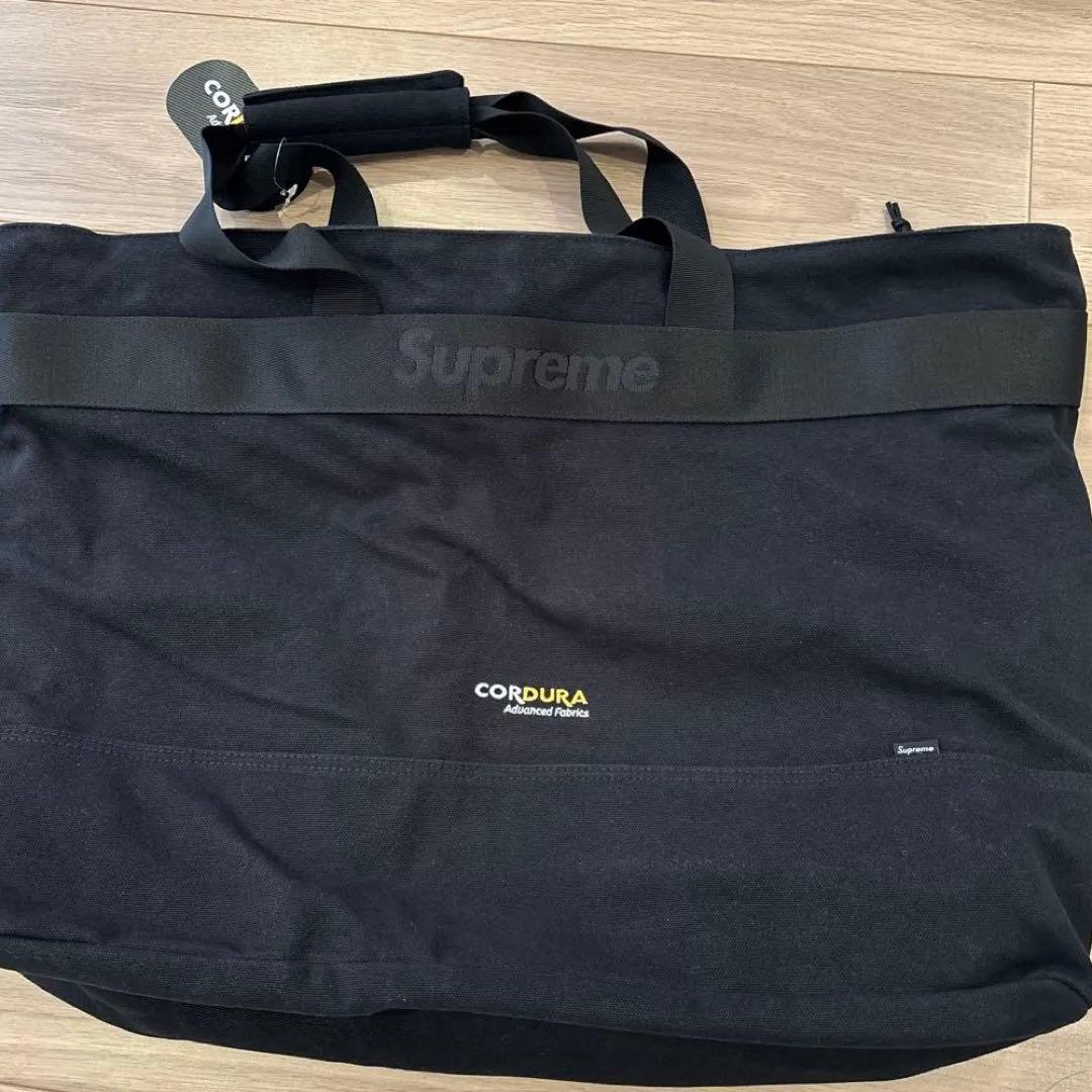 Supreme CORDURA トートバッグ 黒　シュプリーム