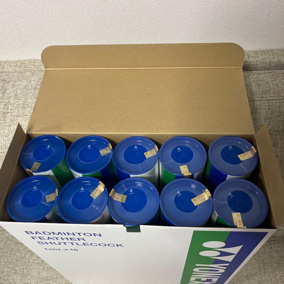 【新品未使用・未開封】ヨネックス ニューオフィシャル　4番　10ダース 一箱