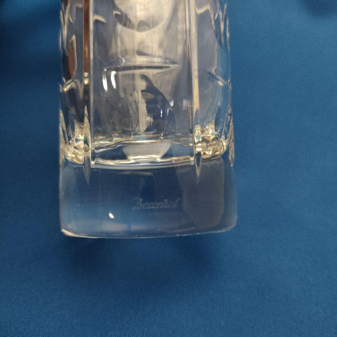 Baccarat クリスタル花瓶 高さ約20cm