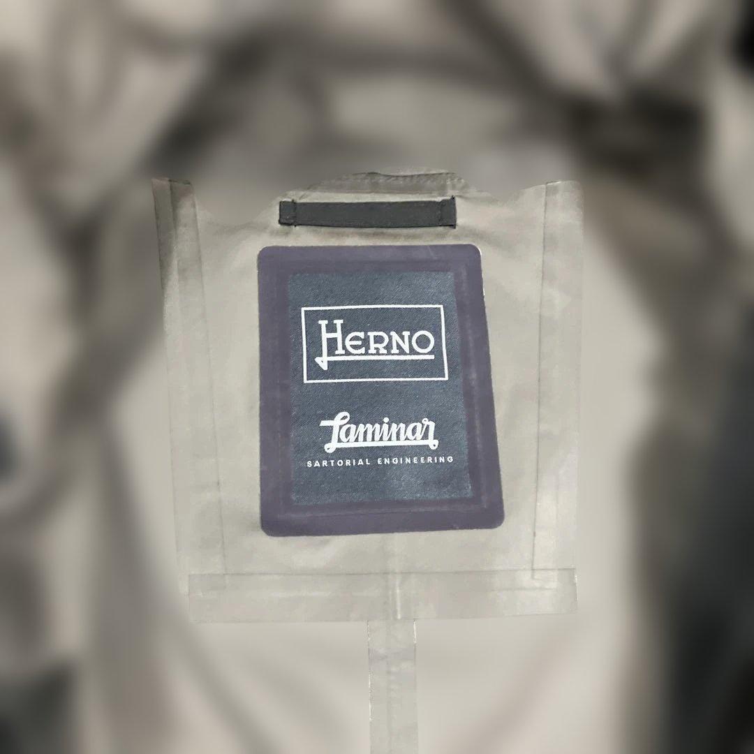 Herno Laminar ブラック　モッズコート　50