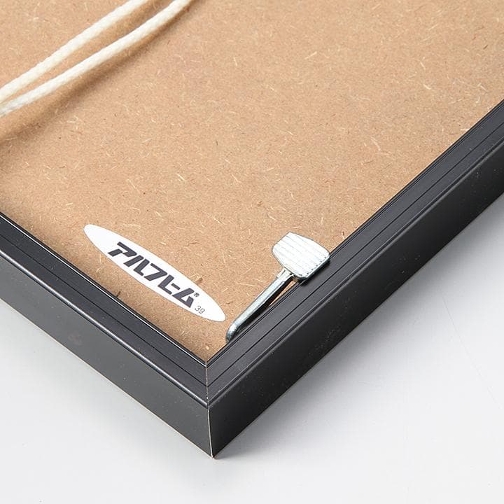 アルフレーム 写真額縁 外枠51cmX40cm　内枠マット自由サイズ 黒 10枚