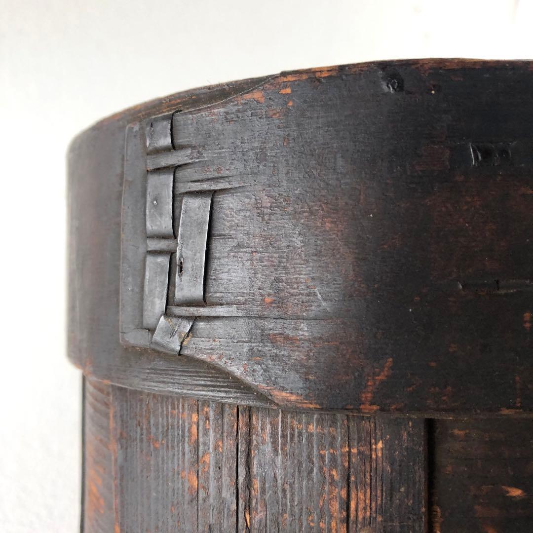 花器　古民藝　タカッポ　苧桶　李朝