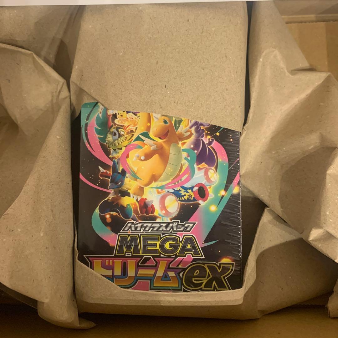 [未開封＆シュリンク付]ポケモンカードゲーム MEGAドリームEX　1box