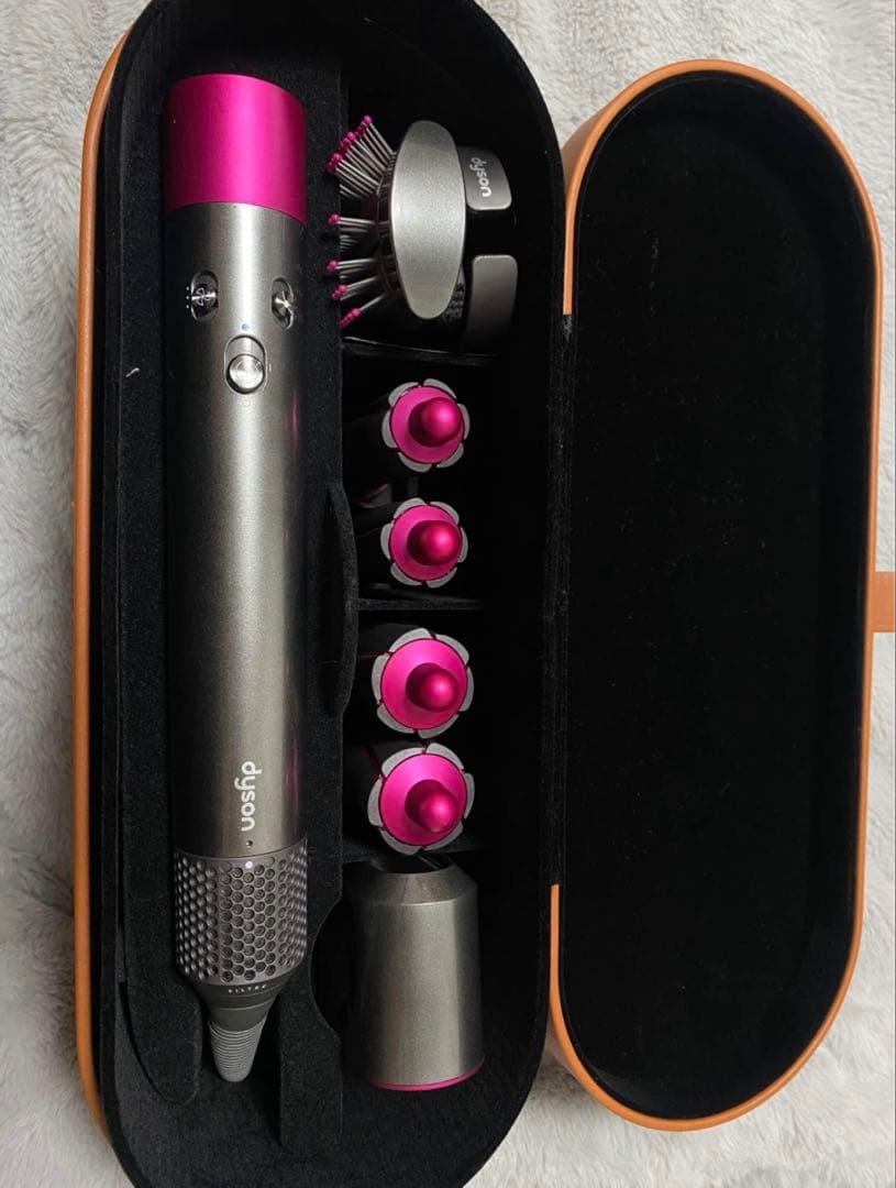 Dyson レザーケース オレンジ