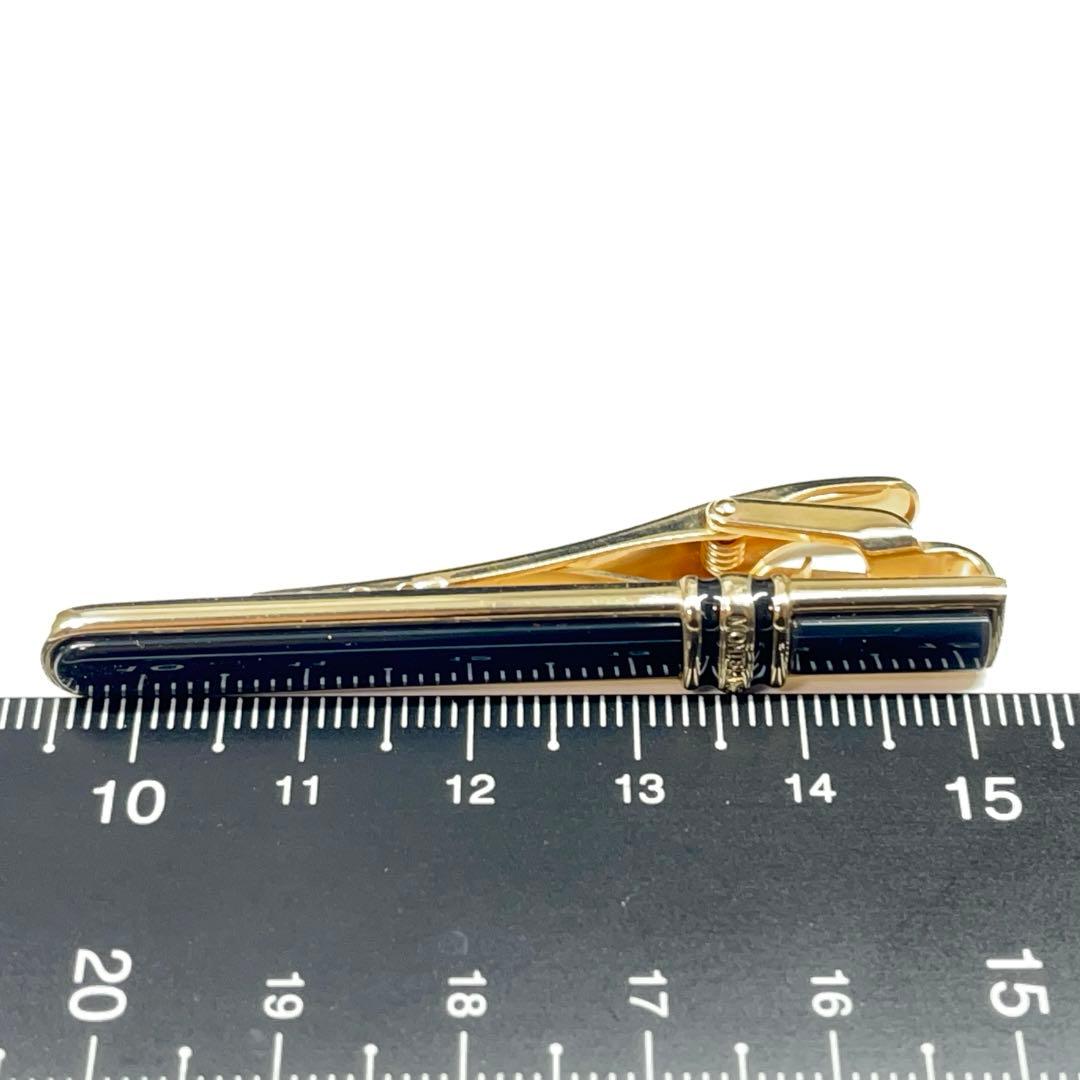 4476 モンブラン ネクタイピン オニキス ゴールド