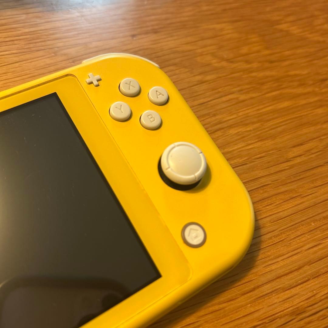Nintendo Switch Lite イエロー(左スティックに不具合あり)