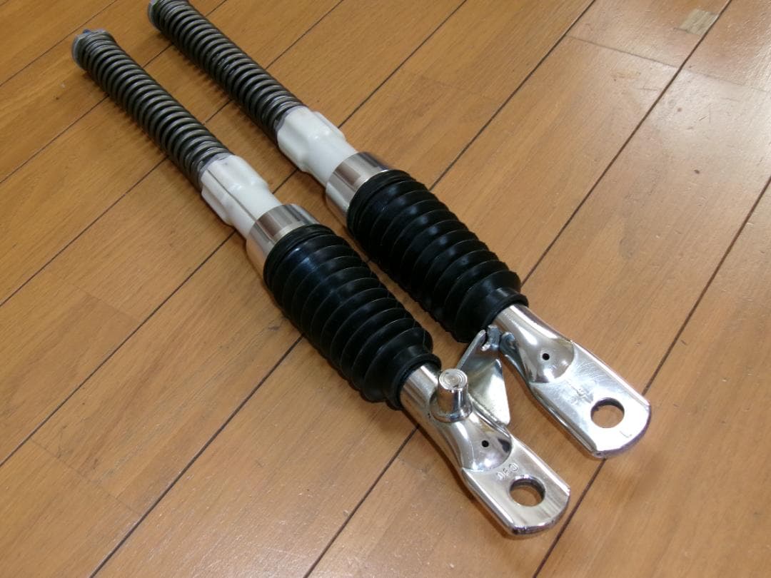 ☆新品パーツ多数 かなり綺麗 男の５センチダウン純正モンキーフォーク インナー②