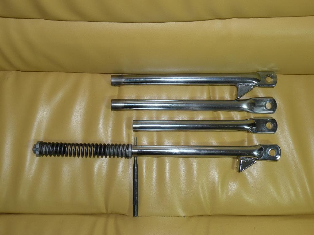 ☆新品パーツ多数 かなり綺麗 男の５センチダウン純正モンキーフォーク インナー②