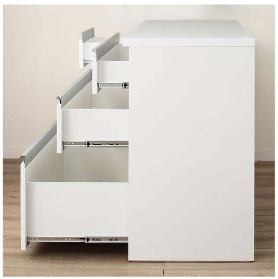 ニトリ キッチンカウンター (キュリー2 120CT WH)