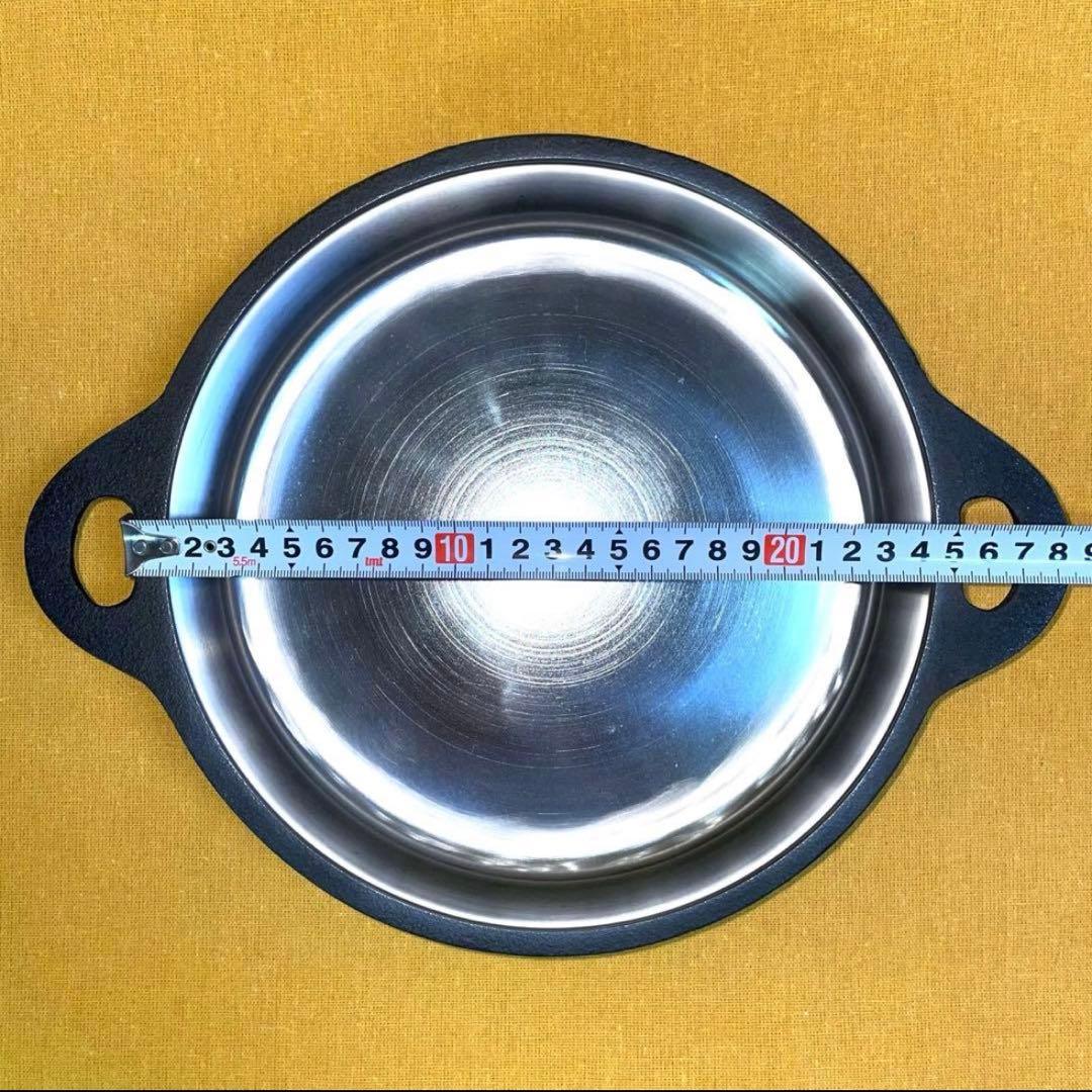 出品同型商品で一番美しい‼️ 山王堂 久慈 砂鉄鍋 25cm すき焼き鍋 南部鉄器