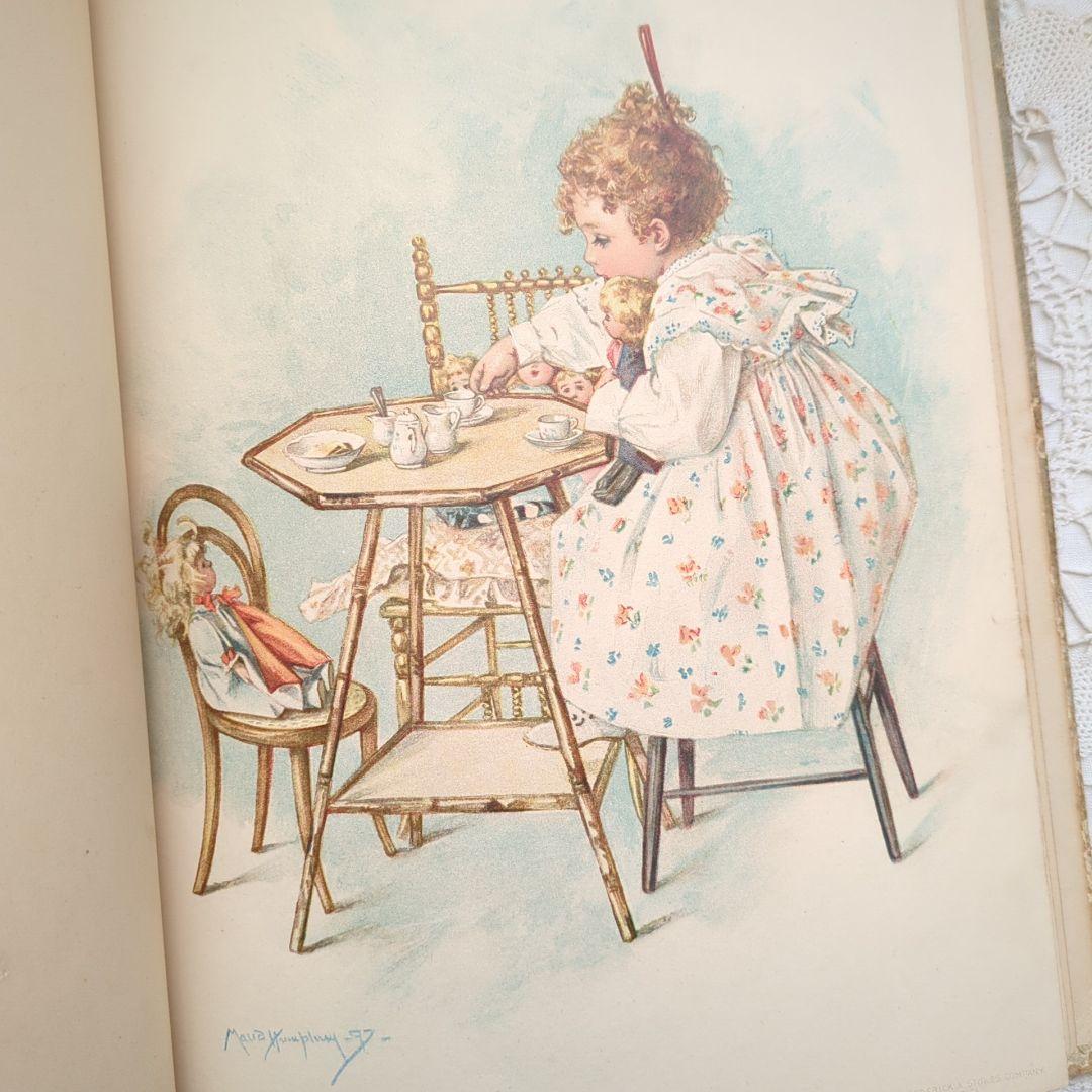 超稀少1897モードハンフリー絵本 初版本 洋書 アンティーク ヴィクトリアン