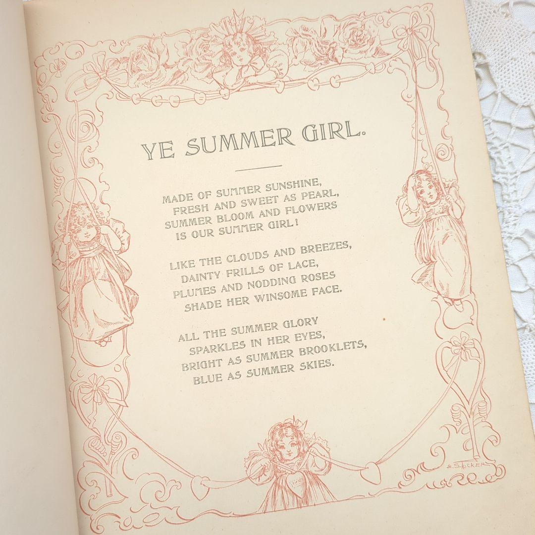 超稀少1897モードハンフリー絵本 初版本 洋書 アンティーク ヴィクトリアン