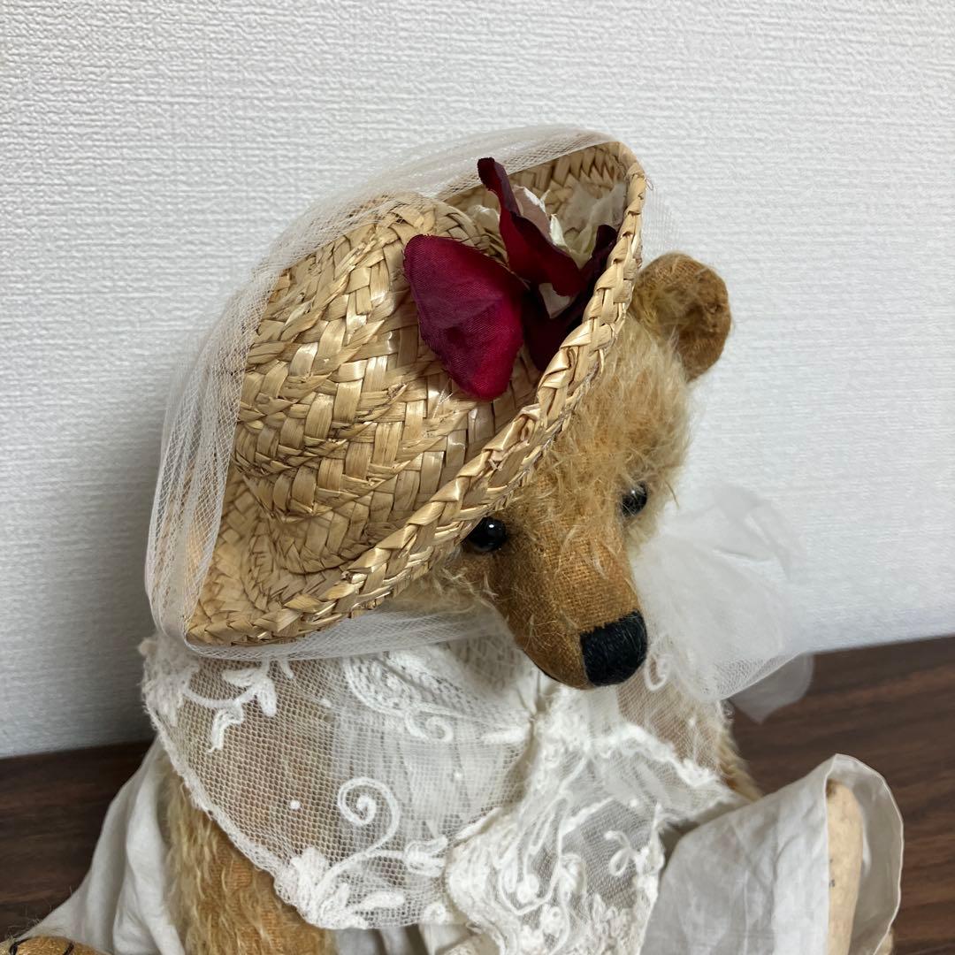 【土日限定価格】フォーゲットミーノット　ベア　メアリーさん　アーティストベア