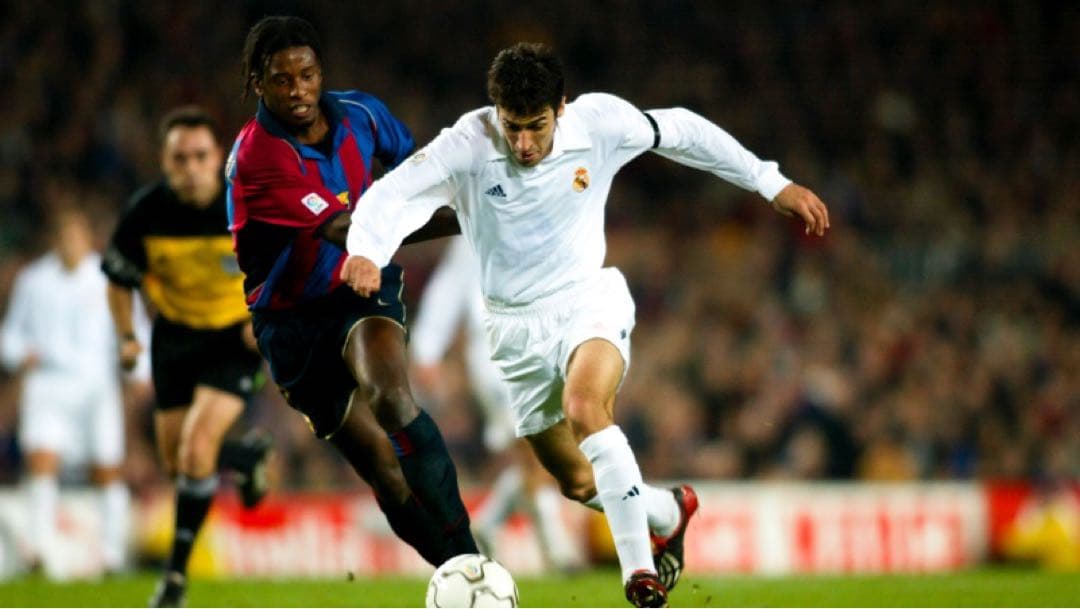 レアル・マドリード　ラウール　100周年記念ユニフォーム　4XO