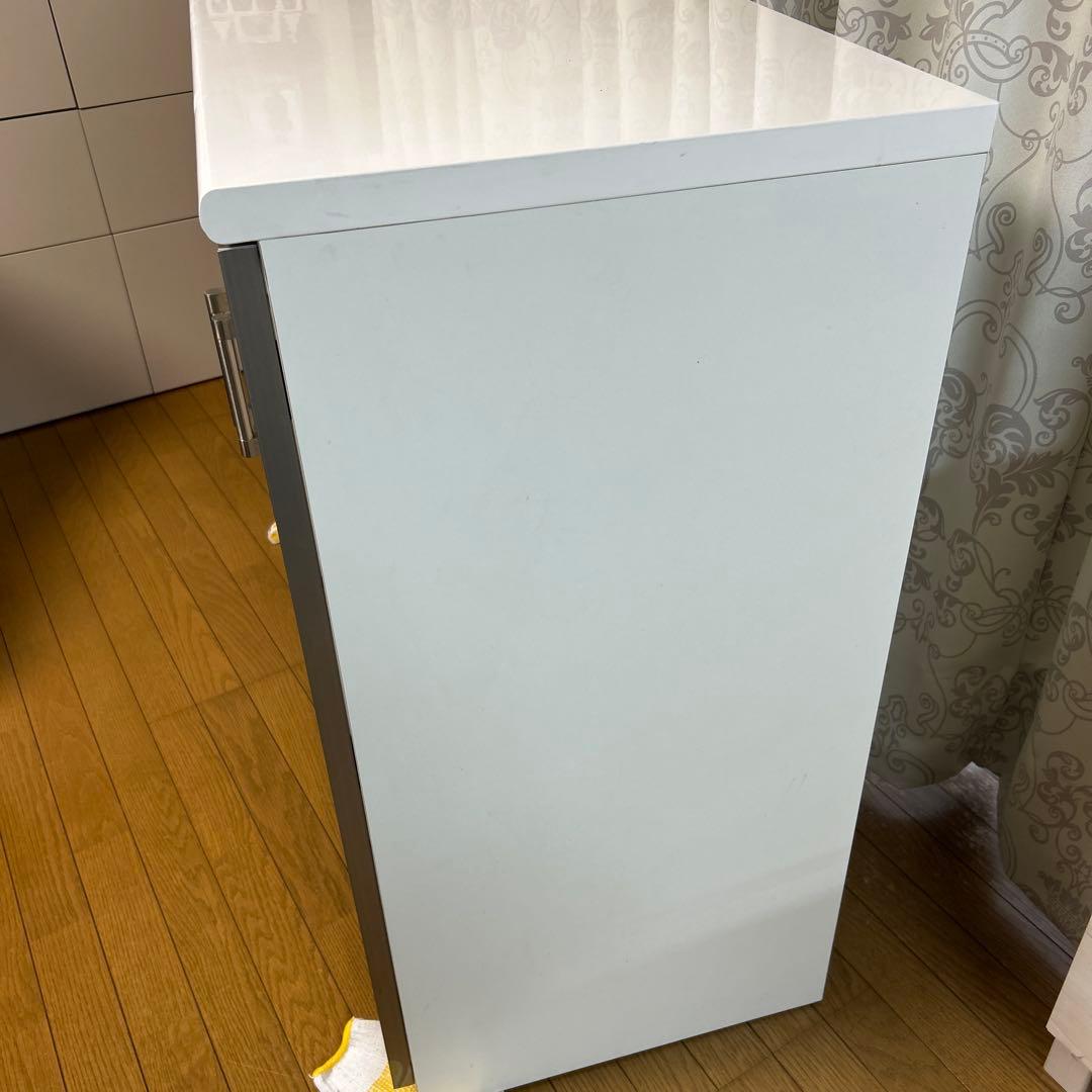 送料込み傷ありニトリ　キッチンカウンター　ポスティア120 梱包発送たのメル便