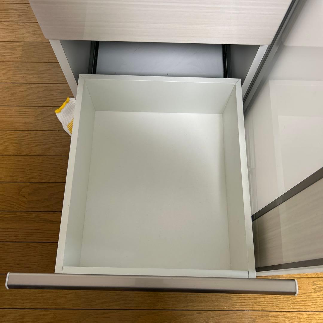 送料込み傷ありニトリ　キッチンカウンター　ポスティア120 梱包発送たのメル便