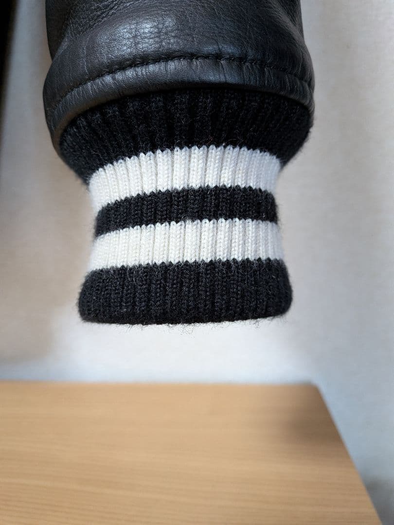 【豪華オマケ付】美品　AVIREX　スタジャン　Lサイズ　スカジャン　黒