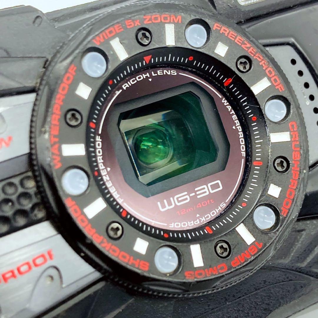 RICOH WG-30 防水 防塵 耐衝撃 デジタルカメラ 現場 アウトドア