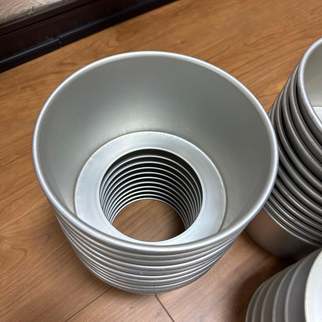 浅井商店　オリジナル登録商標　シフォンケーキ型17センチトールサイズ　22セット