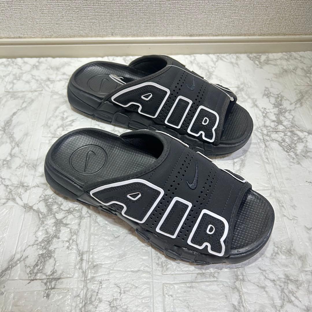 新品 未使用 ナイキエア モアアップテンポ ブラック25cm