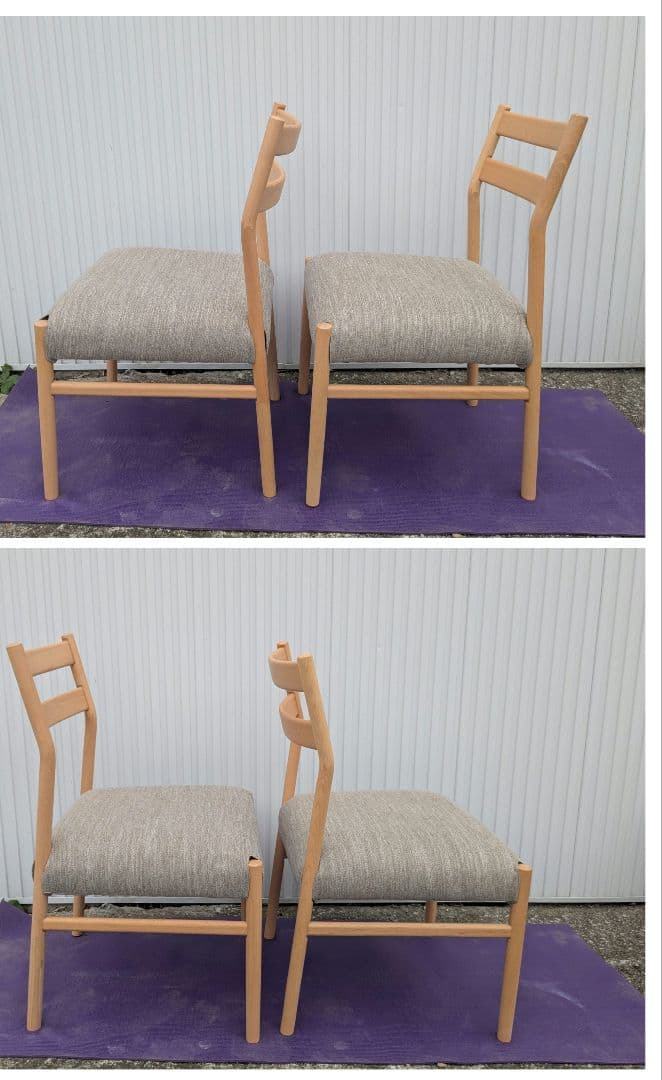 ニトリ NITORI Nコレクション ダイニングチェア 4脚 直接引き取り歓迎