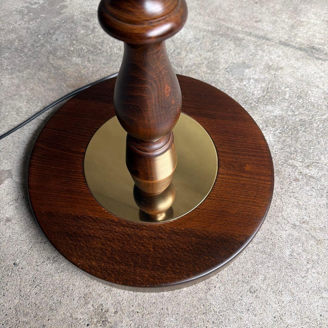 美品　幸陽製作所　ウォルナットフロアランプ　スタンド照明　間接照明