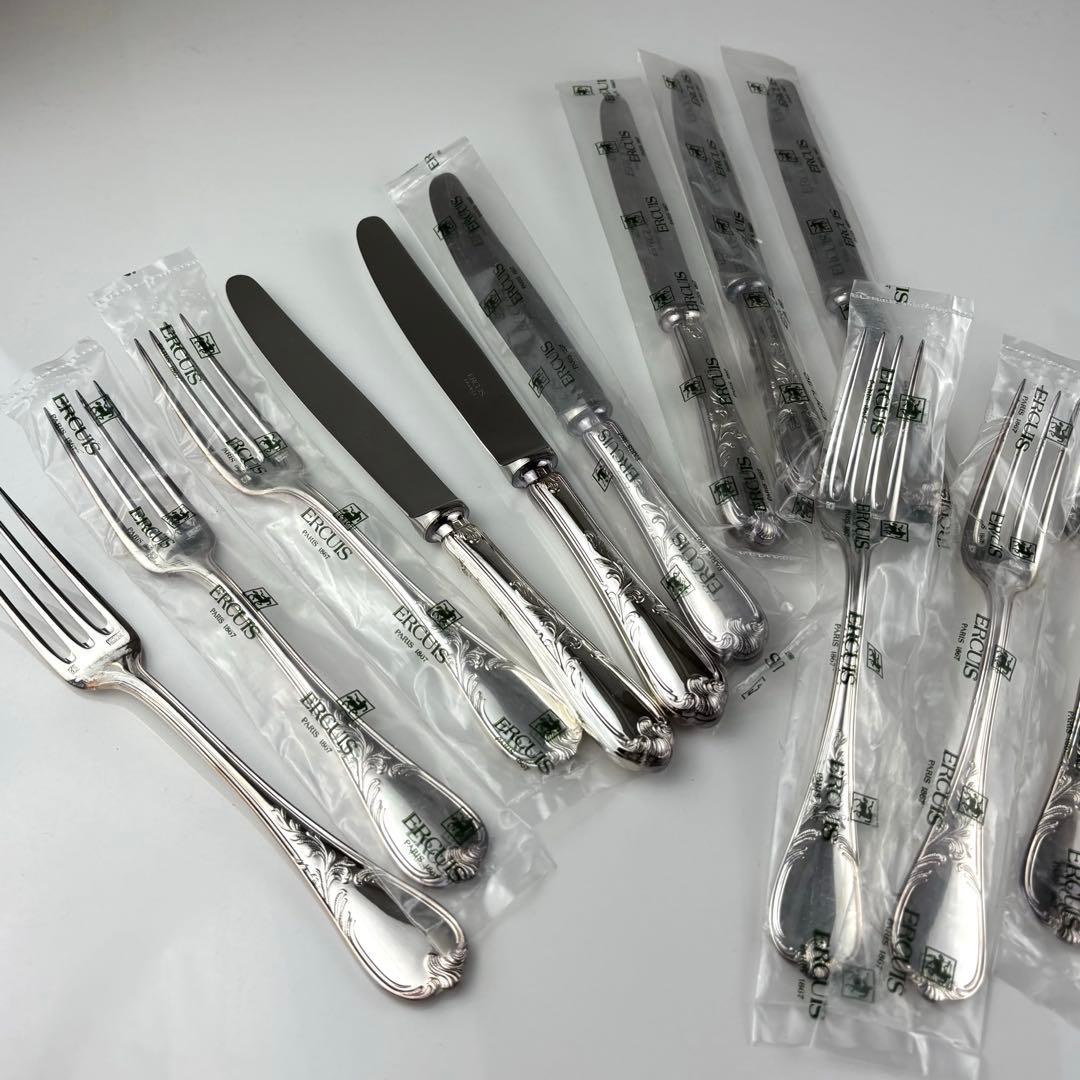 エルキューイ　ナイフ　フォーク　12本セット