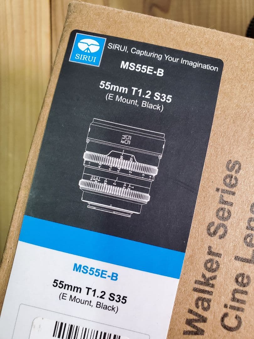 SIRUI Night Walker 55mm T1.2 Eマウント シネレンズ