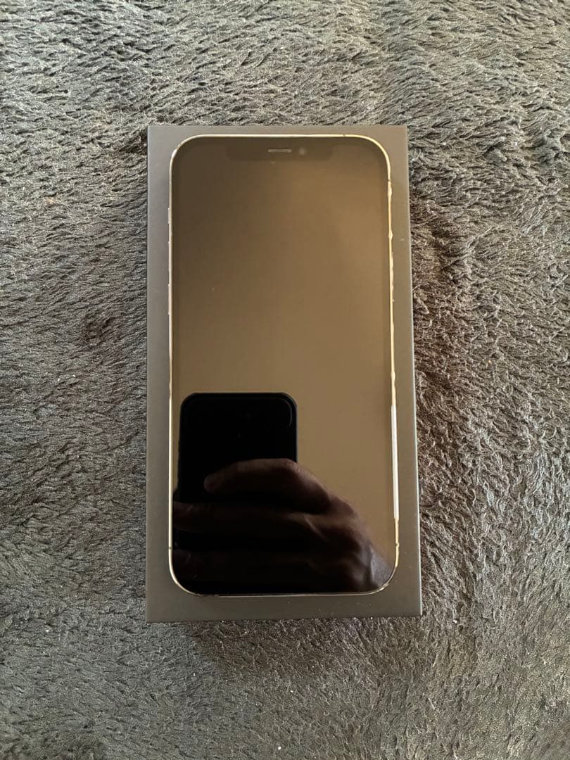 ★極上☆香港版iPhone12Proグラファイト128GB A2408デュアルS