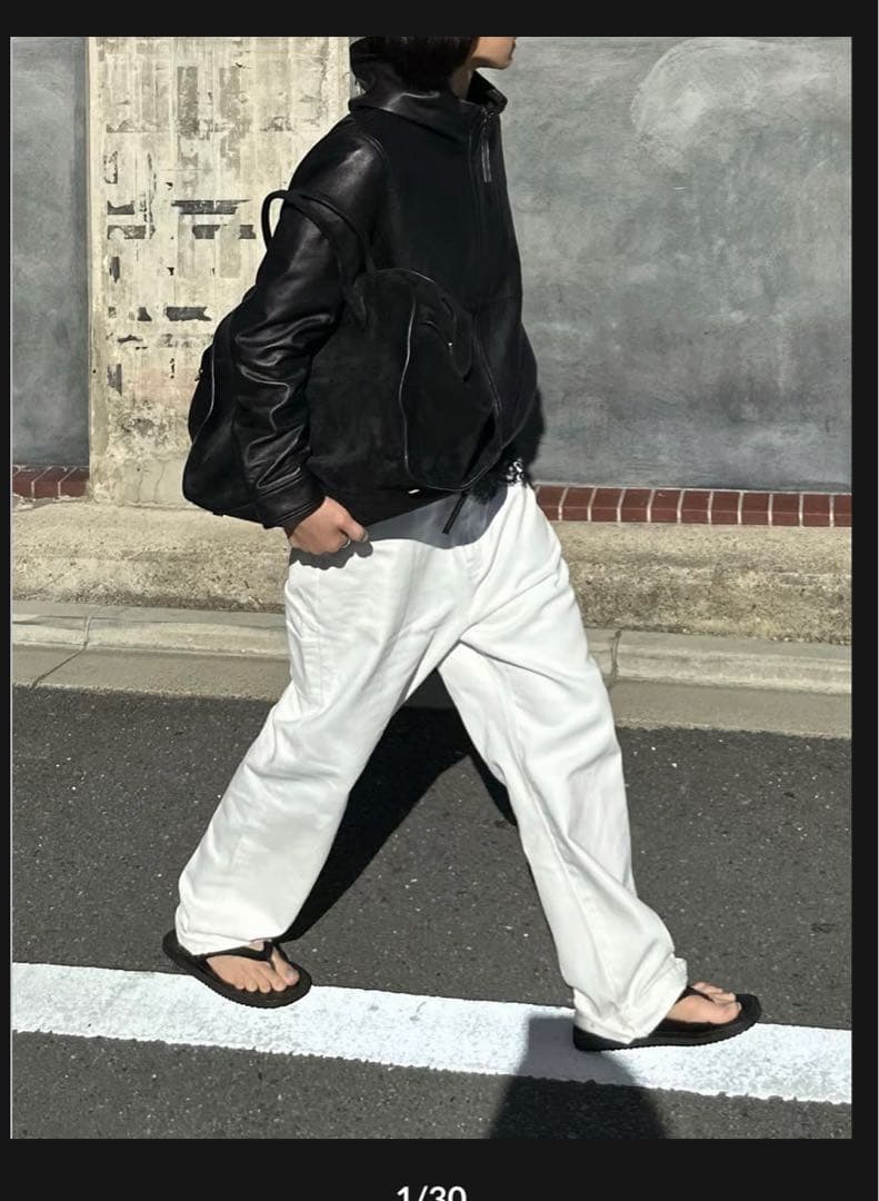 ok.soon×piccadilly white painter pants 2