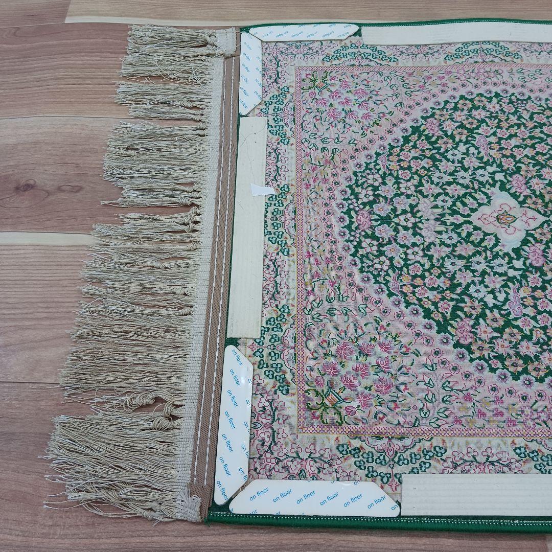 Y2269 ペルシャ絨毯風 機械織り 絨毯 98×55㎝