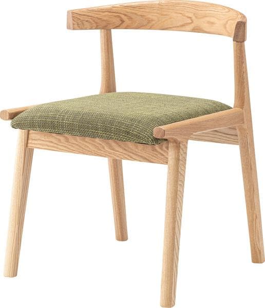 ロボット掃除機対応♪ ダイニングチェア 浮く グリーン HOC-541 N01