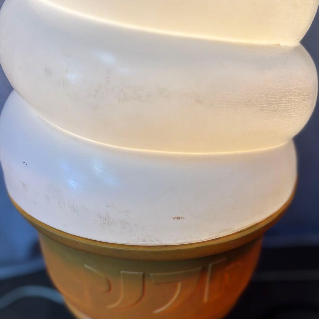 ソフトクリームランプ 看板 ソフトクリームスタンド 電飾 ライト
