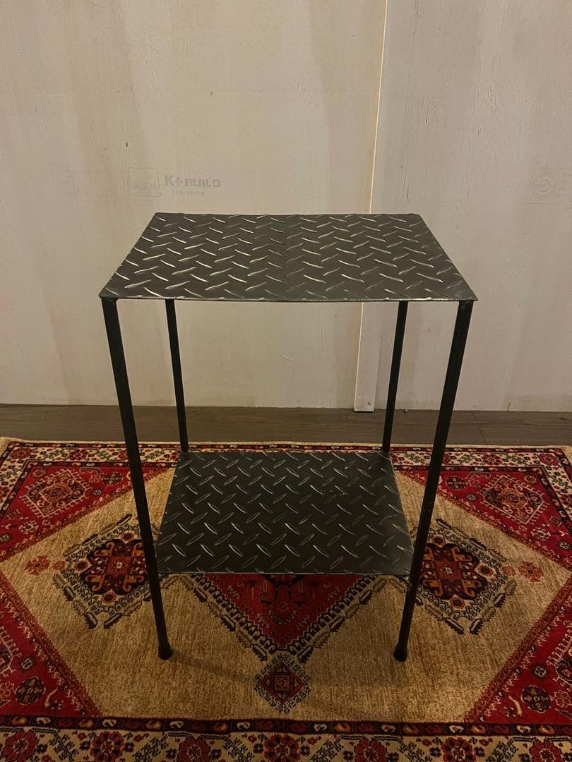 アイアンラック　シューズラック　植物棚　インダストリアル