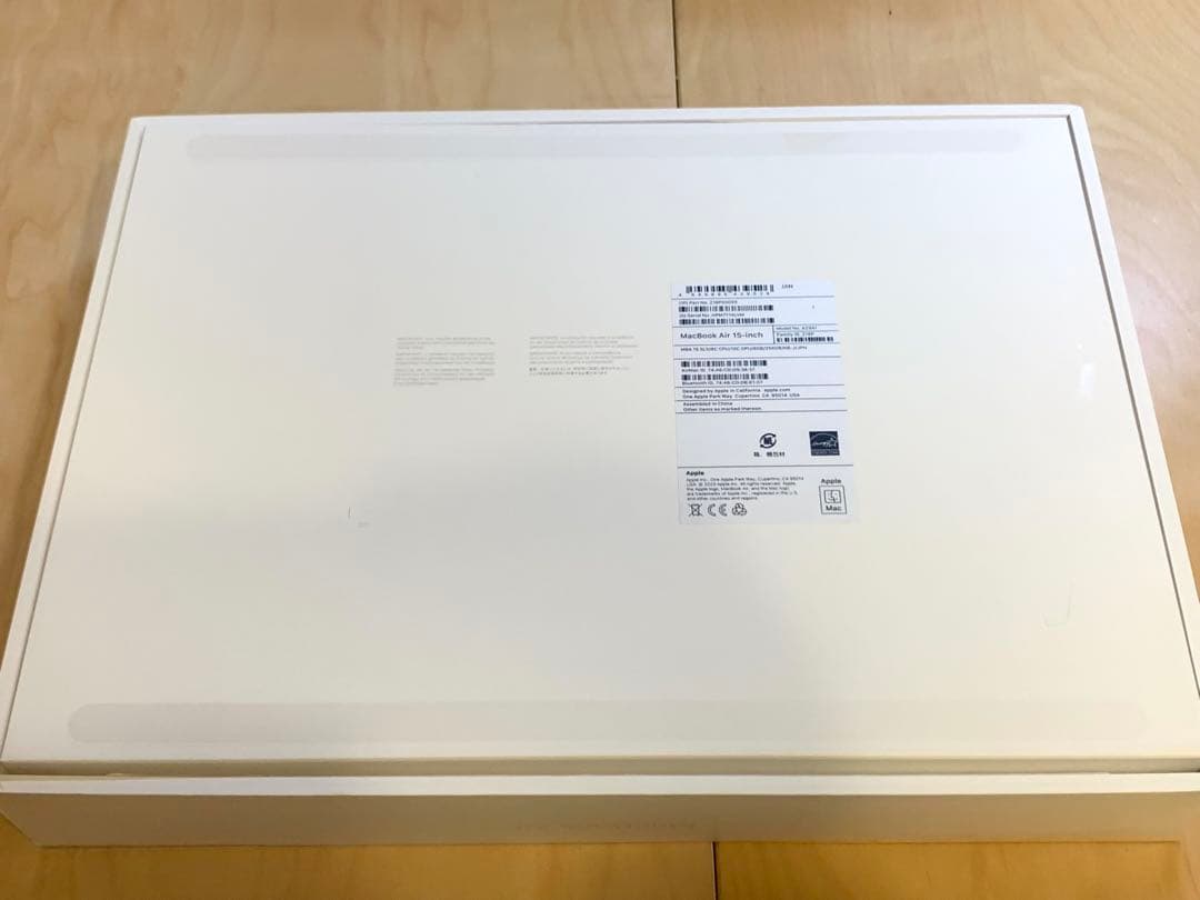 MacBook Air M2 15インチ シルバー 8GB 256GB 2023