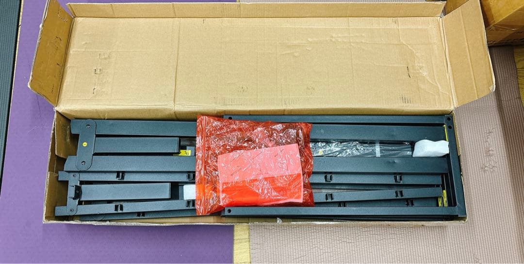 ベッドフレーム セミダブル 静音 ローベッド 安定性 メタル ブラック