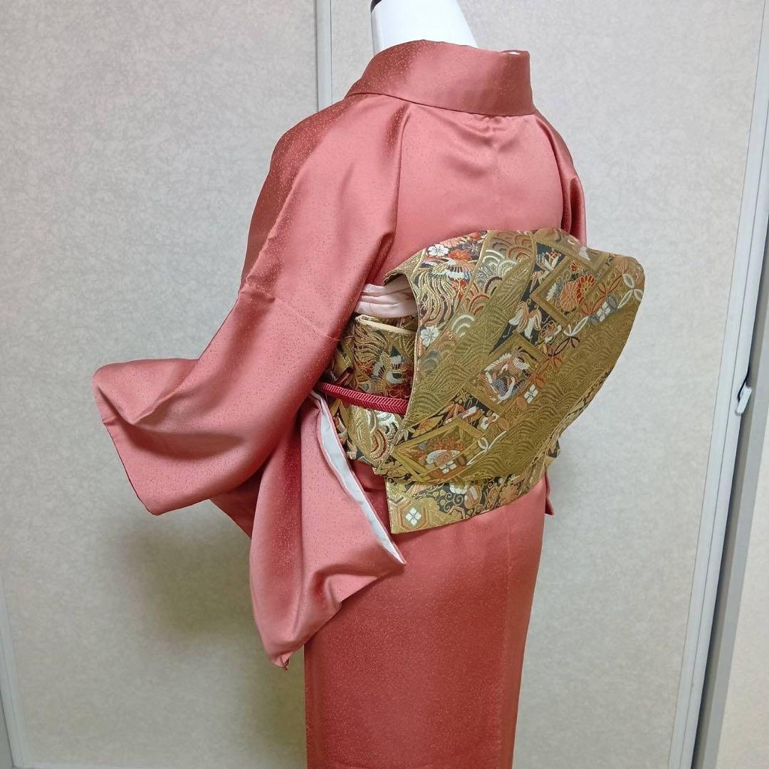 やまと謹製　袷　正絹　友禅　訪問着　フルセット　状態良好　卒業式　入学式　七五三