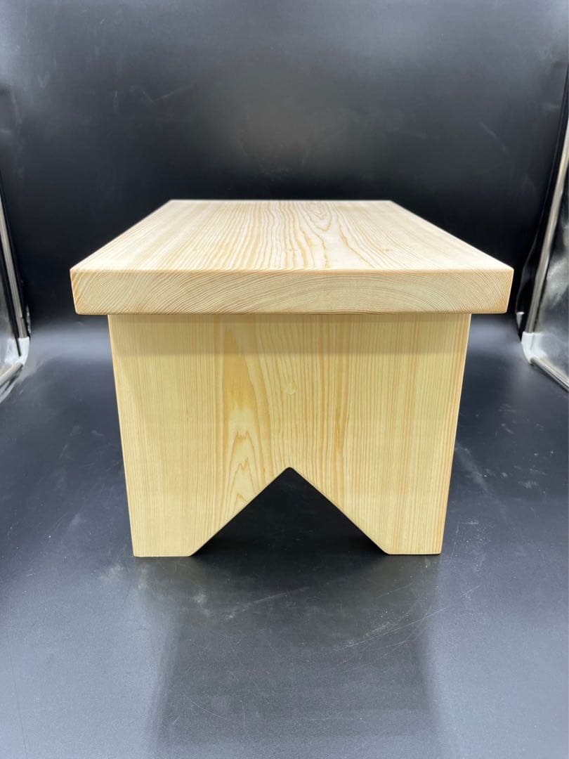 [即購入OK] 特大サイズ！高野槙　超豪華赤身風呂椅子　スツール　新品未使用